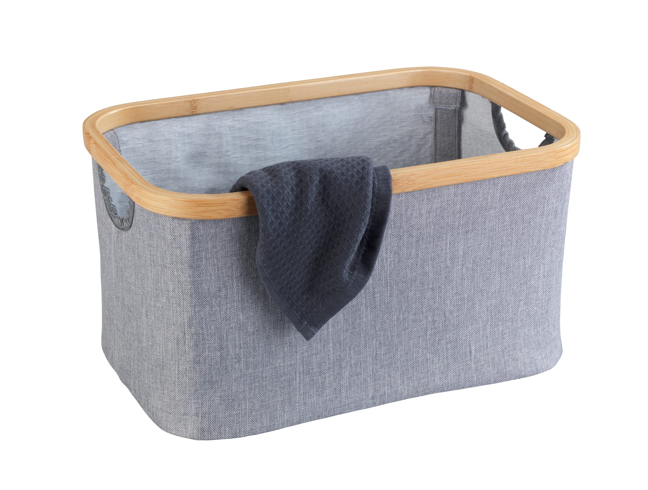 Wenko Bahari Cesto Portaoggetti 20 L Grigio