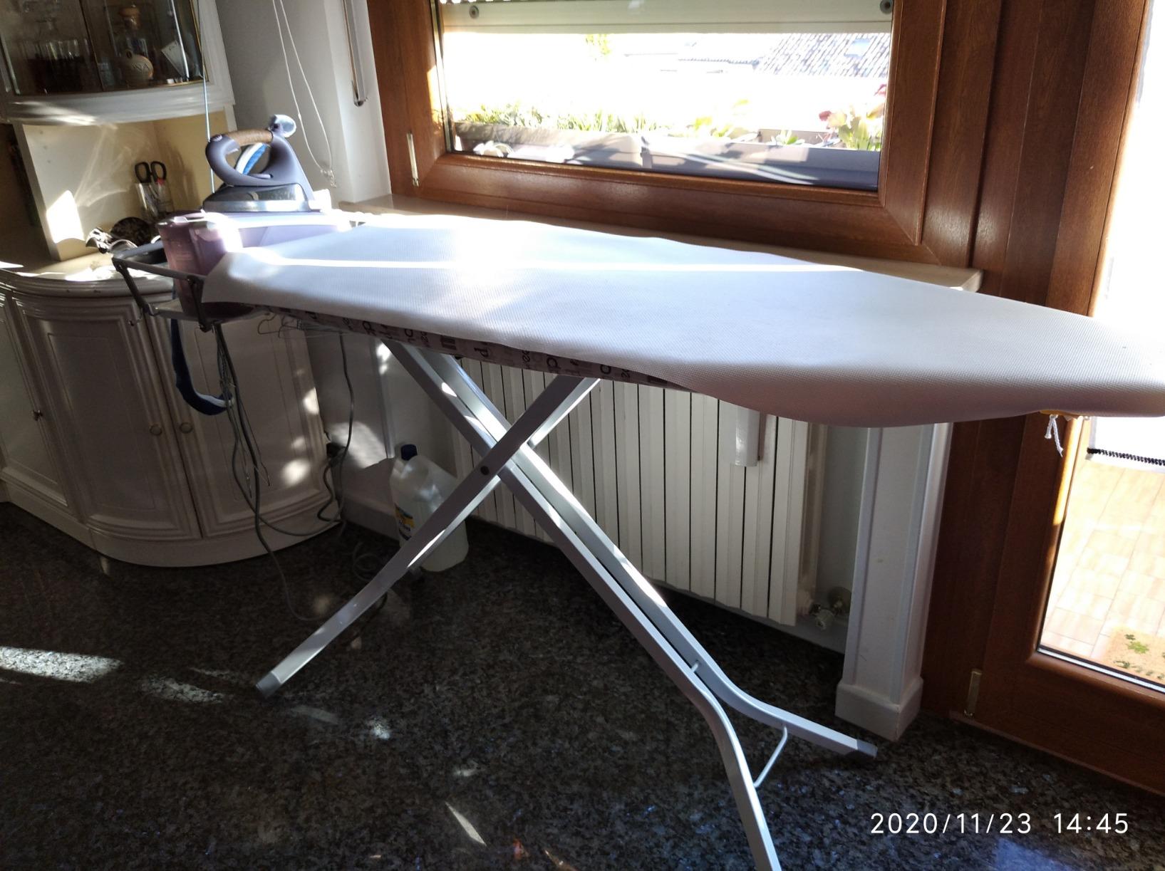 WENKO Professional asse da stiro 130x48 cm altezza 99 cm