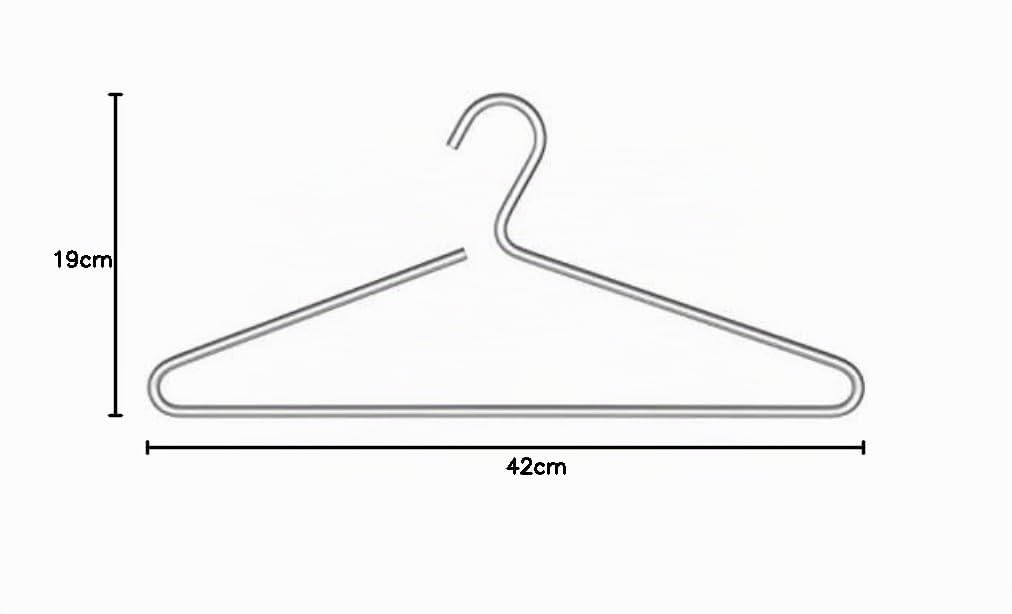 Wenko Lux gruccia alluminio argento 42 cm