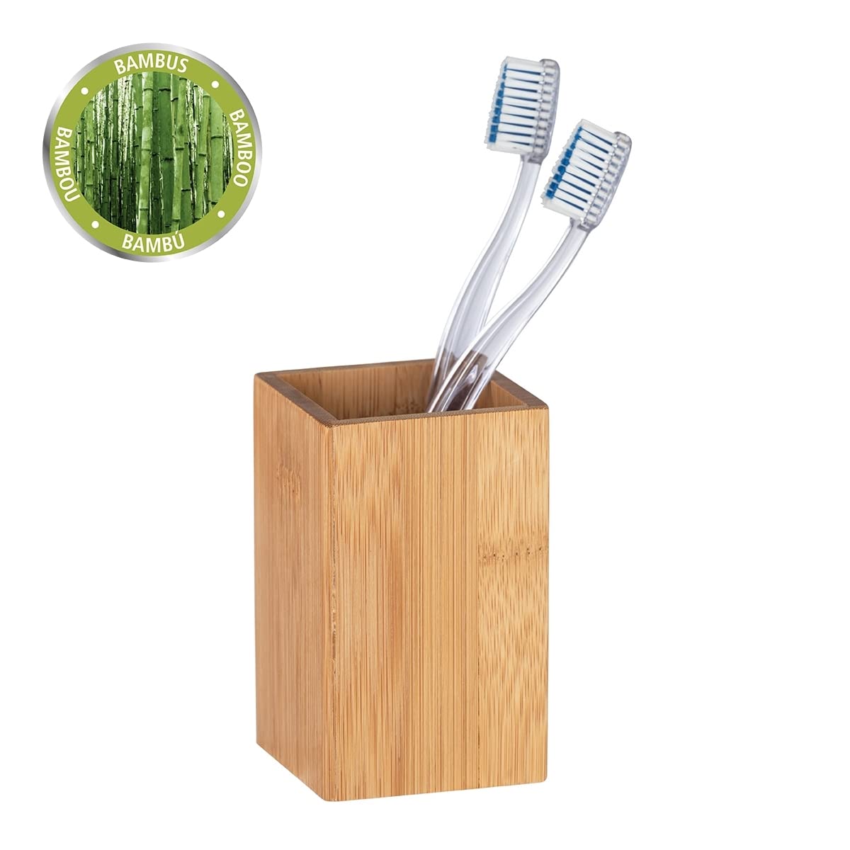 WENKO Padua 23983100 portaspazzolini bambu