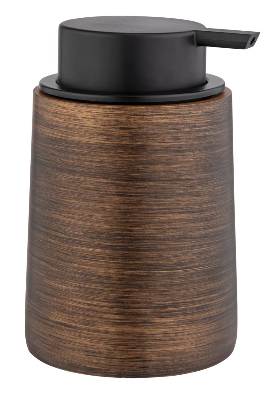 Wenko Palena Dispenser Sapone Poliresina Bronzo 250 ml