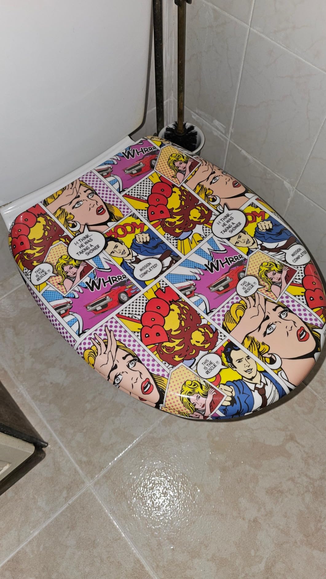 Wenko 22797100 sedile WC Pop Art duroplast soft-close