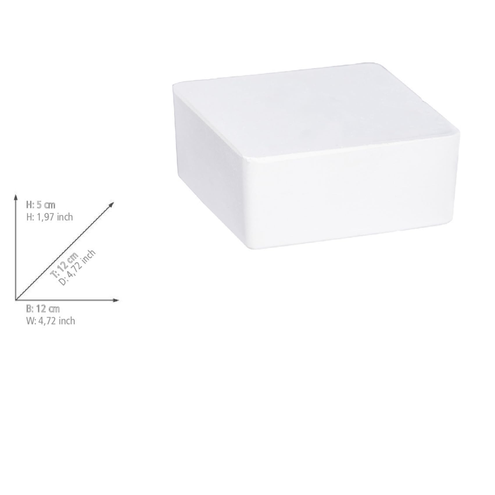 Wenko Cube Ricarica Deumidificatore 1000 g Arancia