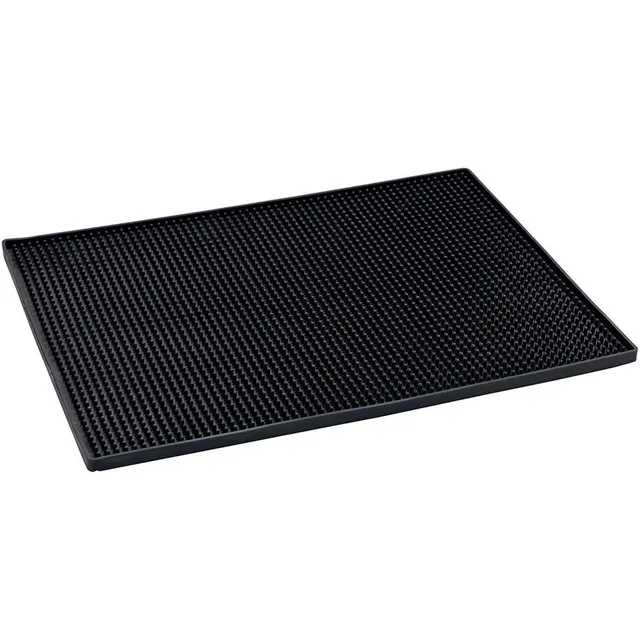 Wenko Maxi tappetino scolapiatti nero 40x30 cm antigraffio