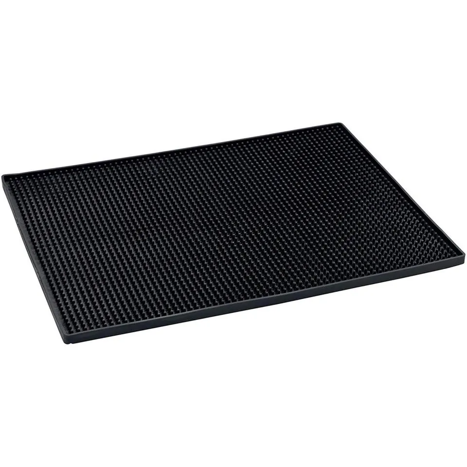 Wenko Maxi tappetino scolapiatti nero 40x30 cm antigraffio