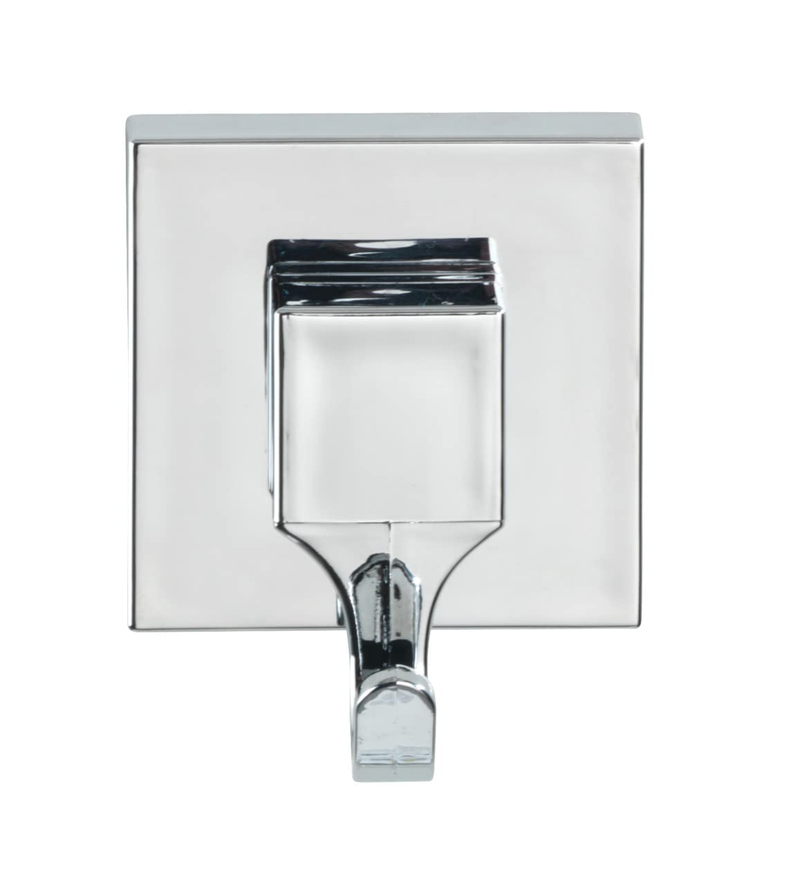 Wenko Vacuum-Loc Ganci Quadrati Cromo Set 2 Pezzi