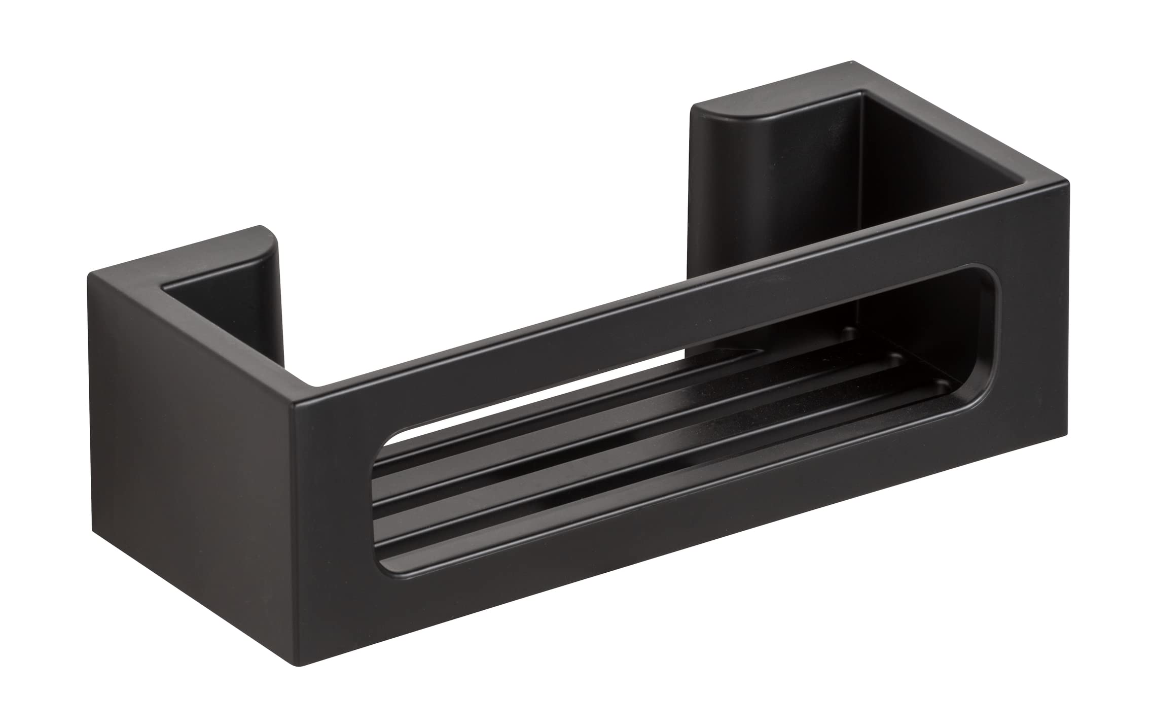 WENKO Turbo-Loc Bralia mensola doccia nera 30 cm