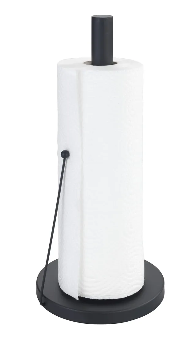 Wenko Clayton Black Outdoor portarotolo cucina nero esterno