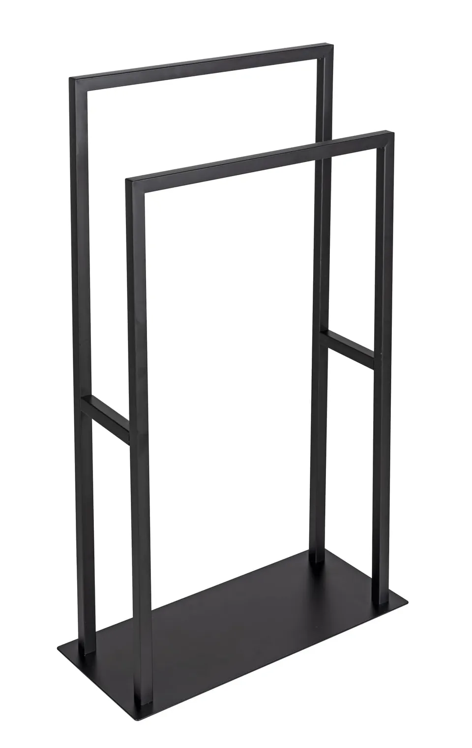 Wenko Rivaltana Portasciugamani Nero Opaco 46x80x20 cm
