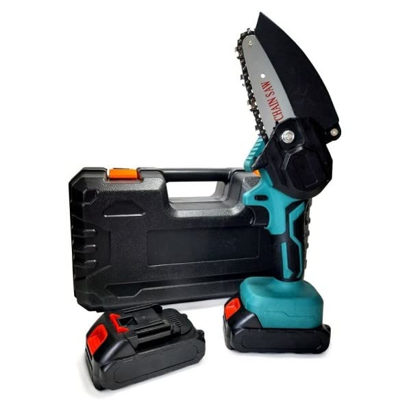 Cecaro Group Mini elettrosega 4" doppia batteria valigia