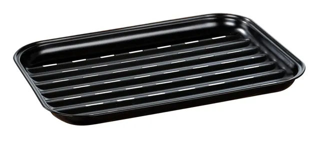 Wenko Luca vassoio barbecue antiaderente 34,5 cm nero