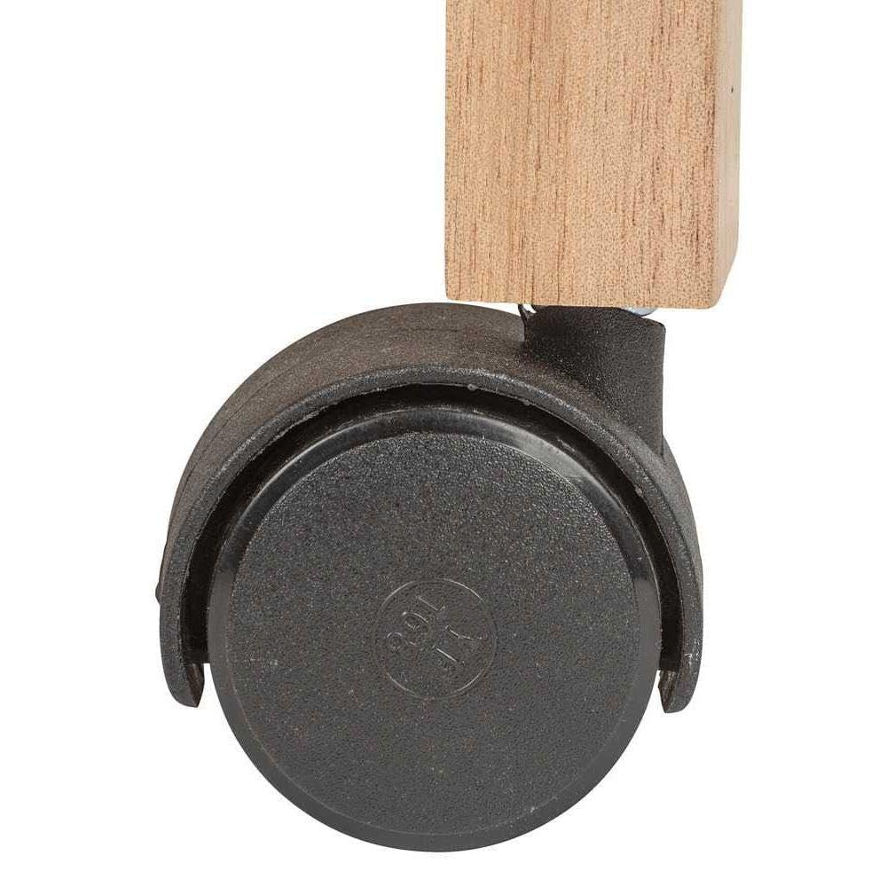 Wenko Acina carrello 3 cassetti legno acacia