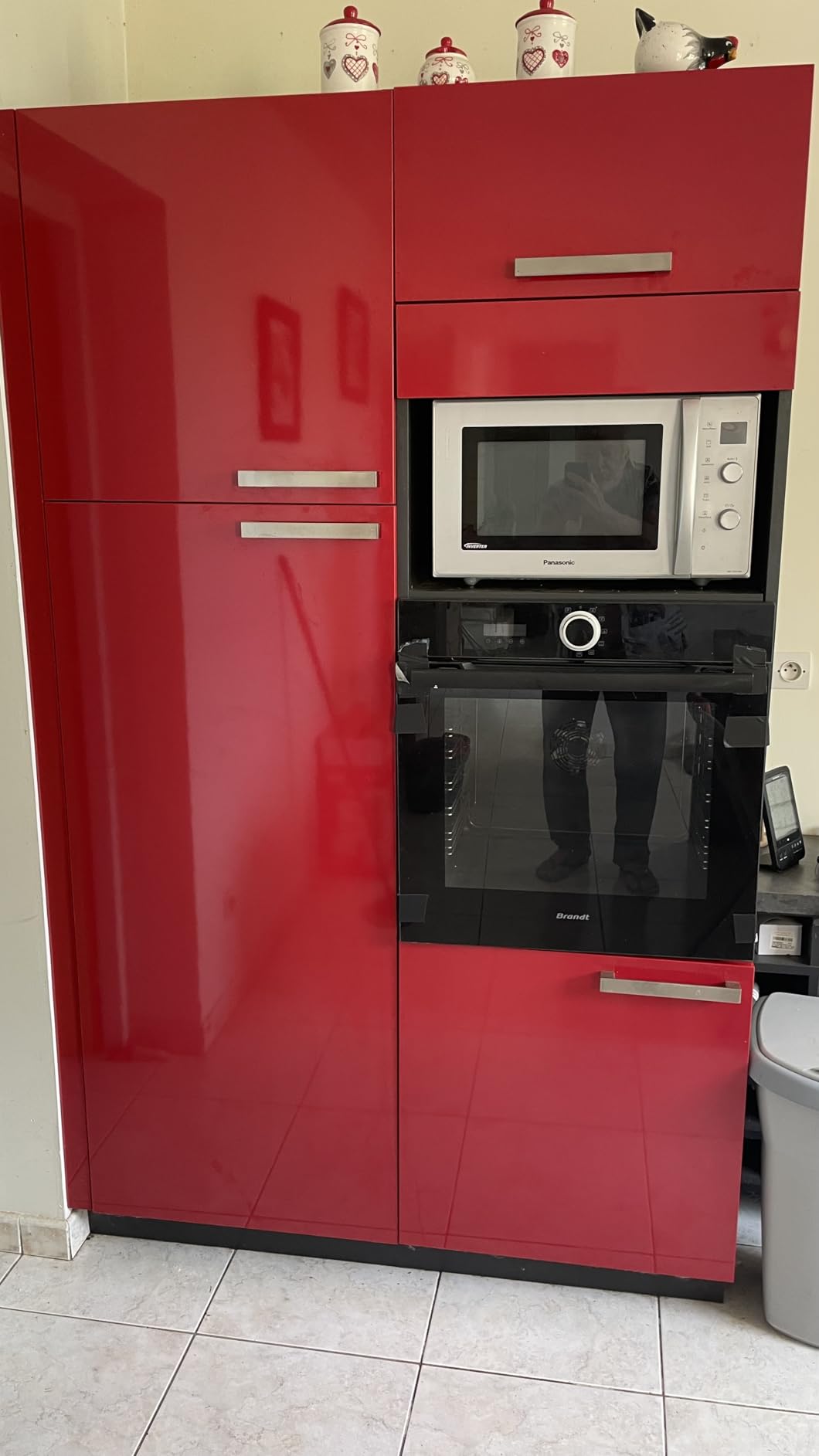 Lxoraziy Maniglie Cucina 160 mm 6 Pezzi Nere Zinco