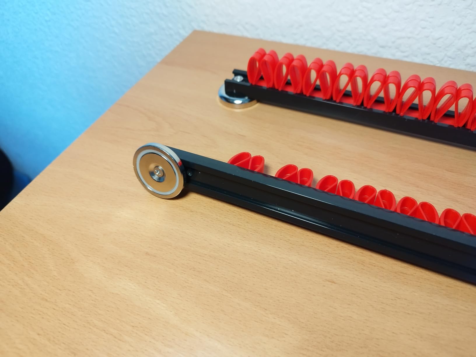 3-H barra magnetica portacacciaviti da parete 35,5 cm 2 pezzi
