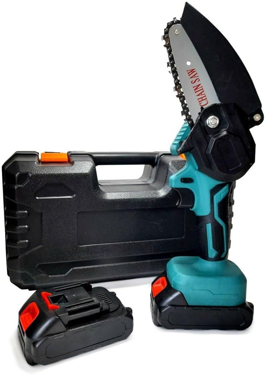 Cecaro Group Mini elettrosega 4" doppia batteria valigia