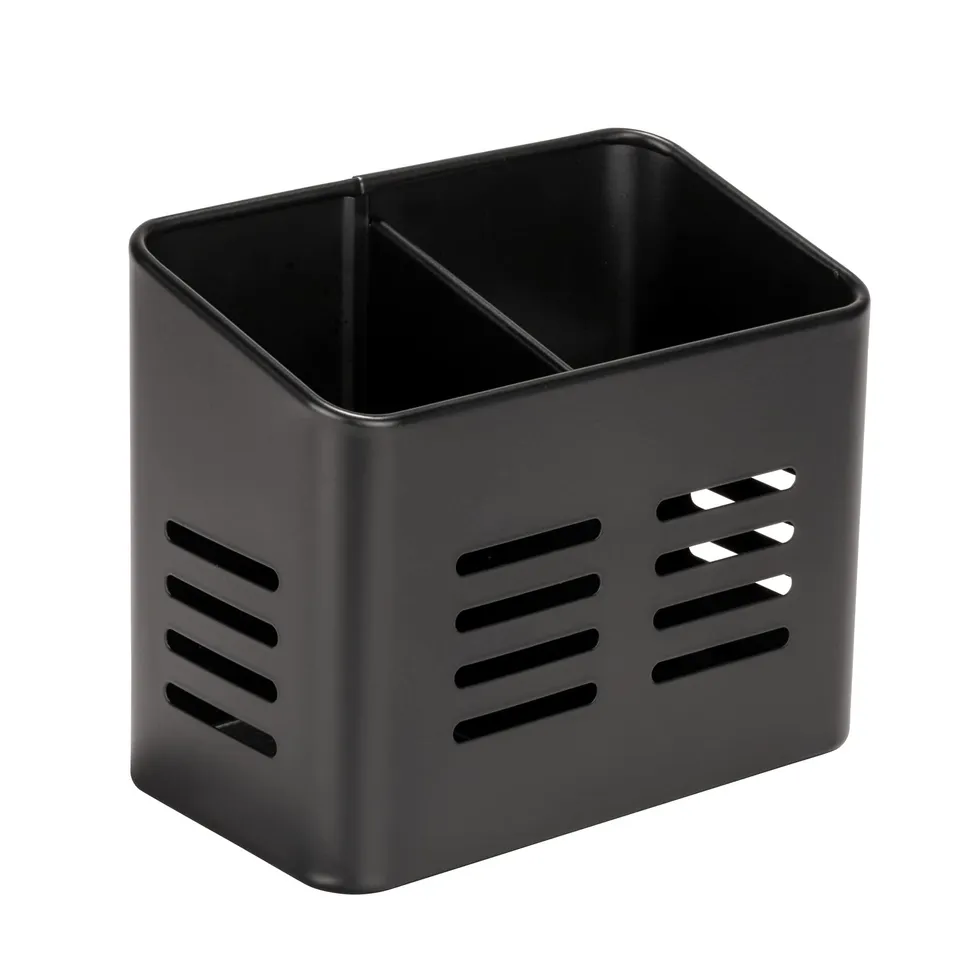Wenko Baco cestello portaposate nero 16 cm