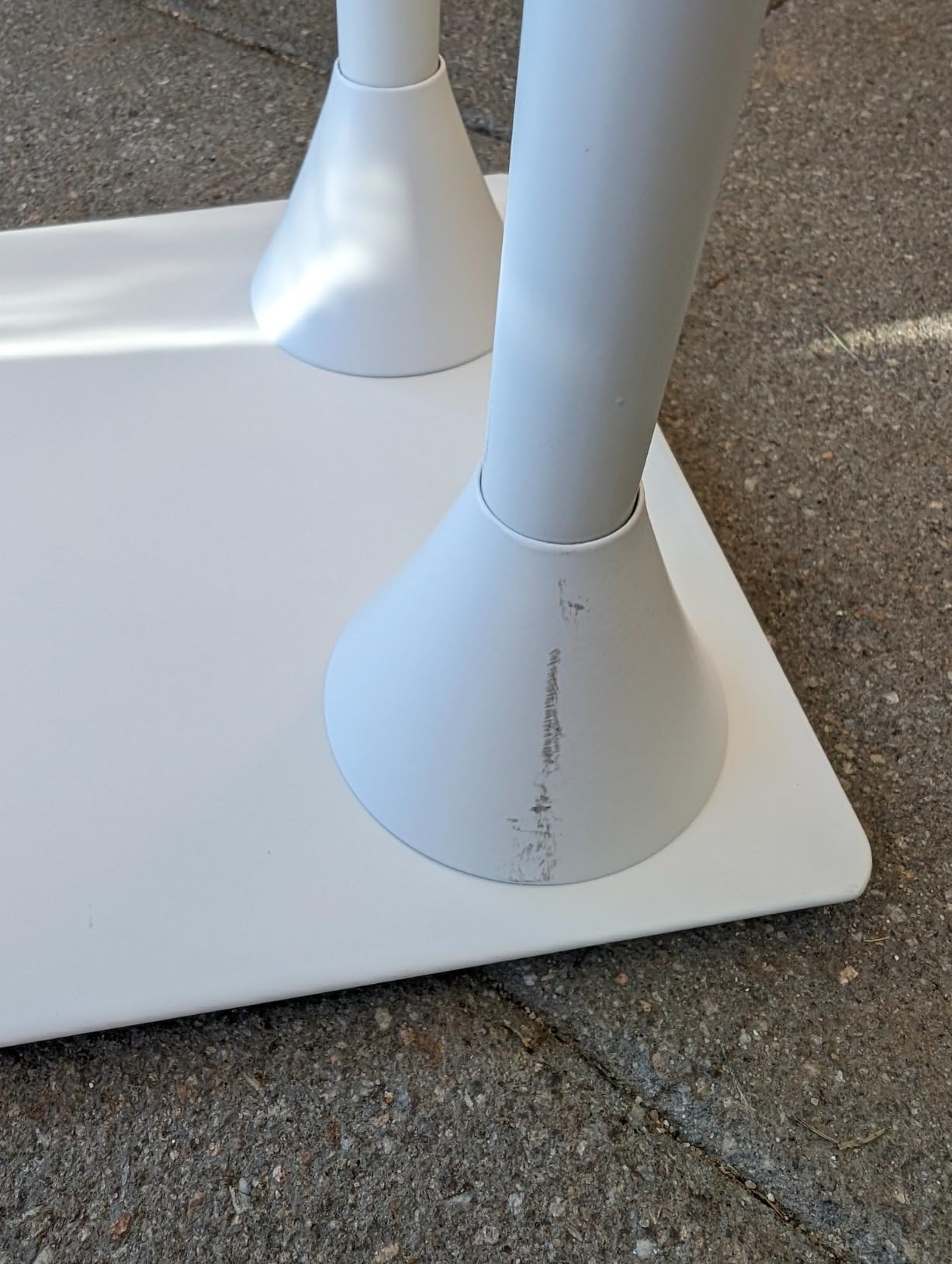 Wenko Hella Portasciugamani 2 Bracci Bianco Acciaio