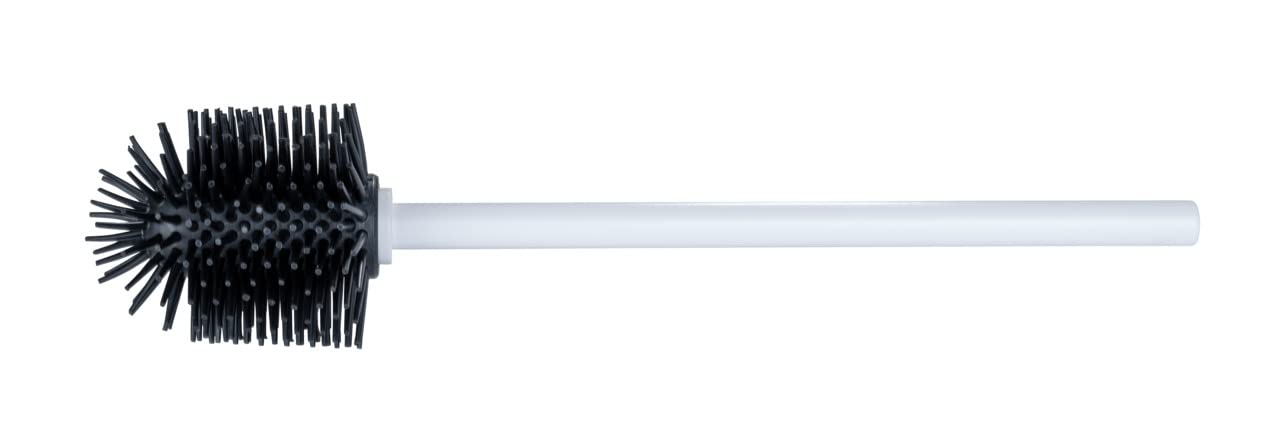 Wenko Spazzola WC Silicone Ricambio Bianca 35 cm Antibatterica