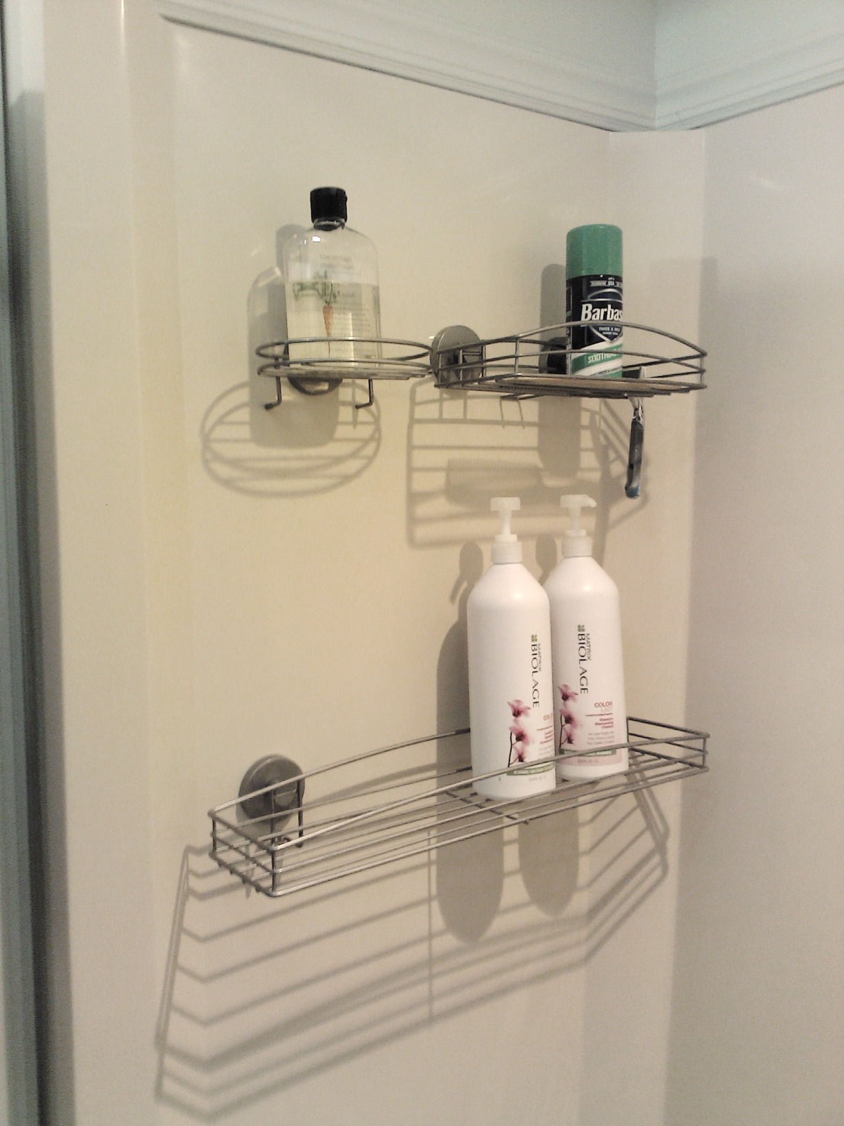 Wenko Milazzo Maxi mensola bagno bianca 52 cm