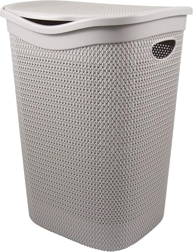 Cecaro Group Cesto Portabiancheria Coperchio Tortora 63,5 cm