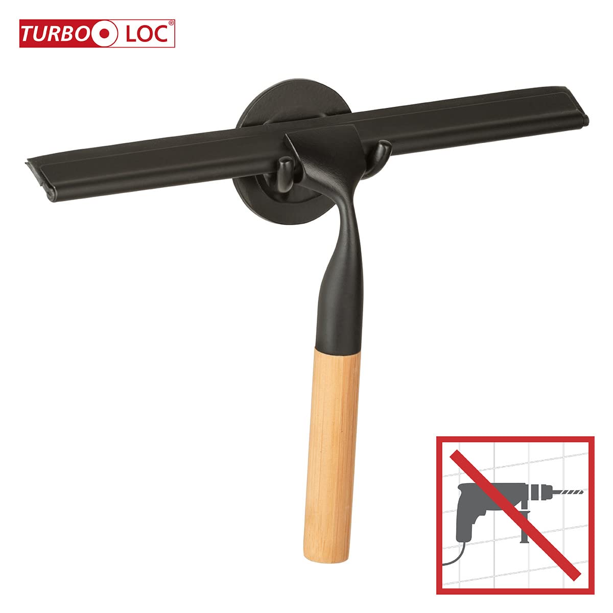 Wenko Bambusa mobile bagno bambù con Turbo-Loc