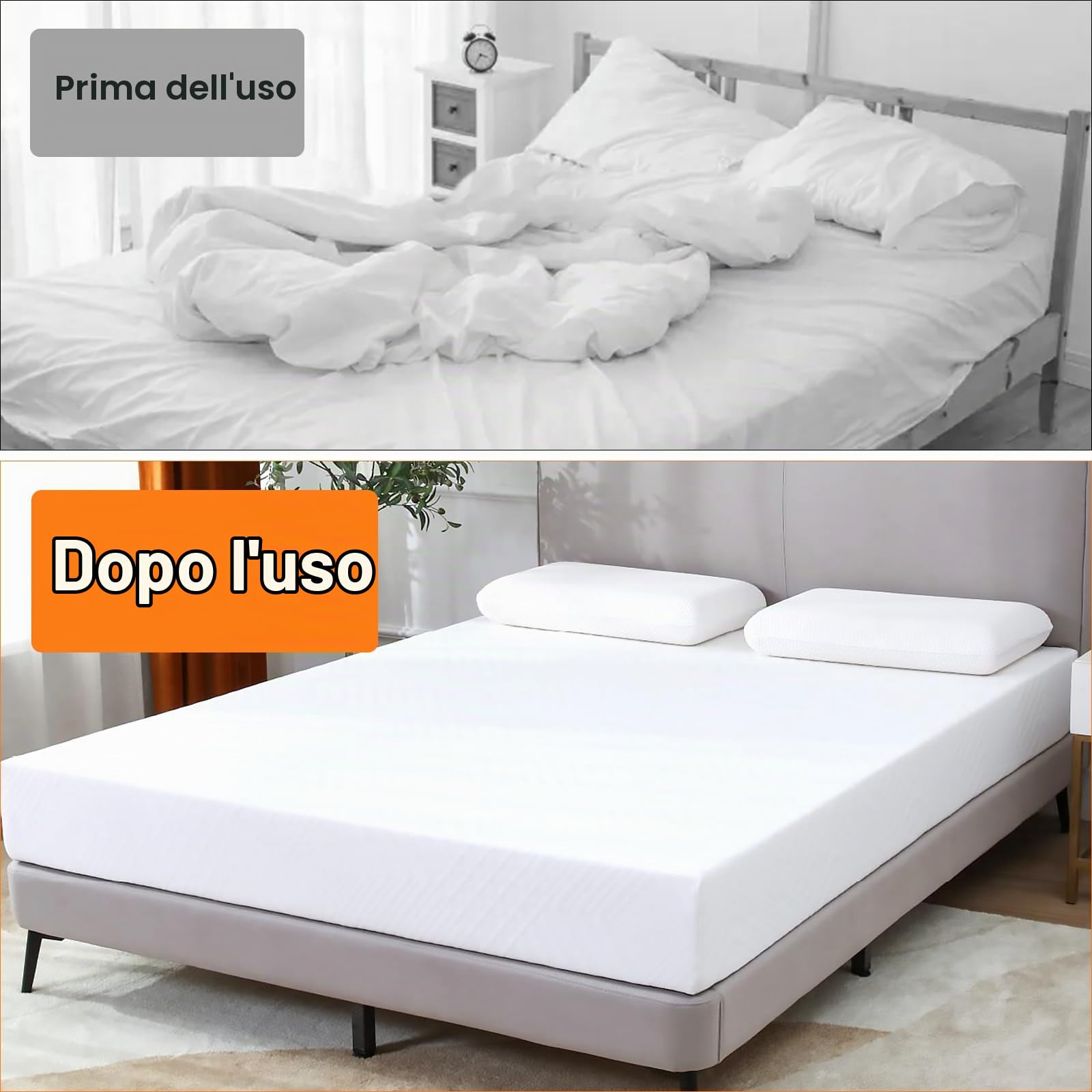 Quelcc Ferma Lenzuola Elastici 30-130cm 4 pezzi nero
