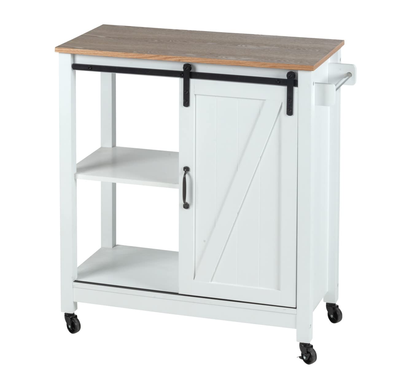 Wenko Country House Camarera Carrello Cucina a 3 Ripiani