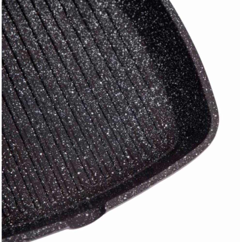 Cecaro Group Bistecchiera Grill 24x24 cm Antiaderente Induzione