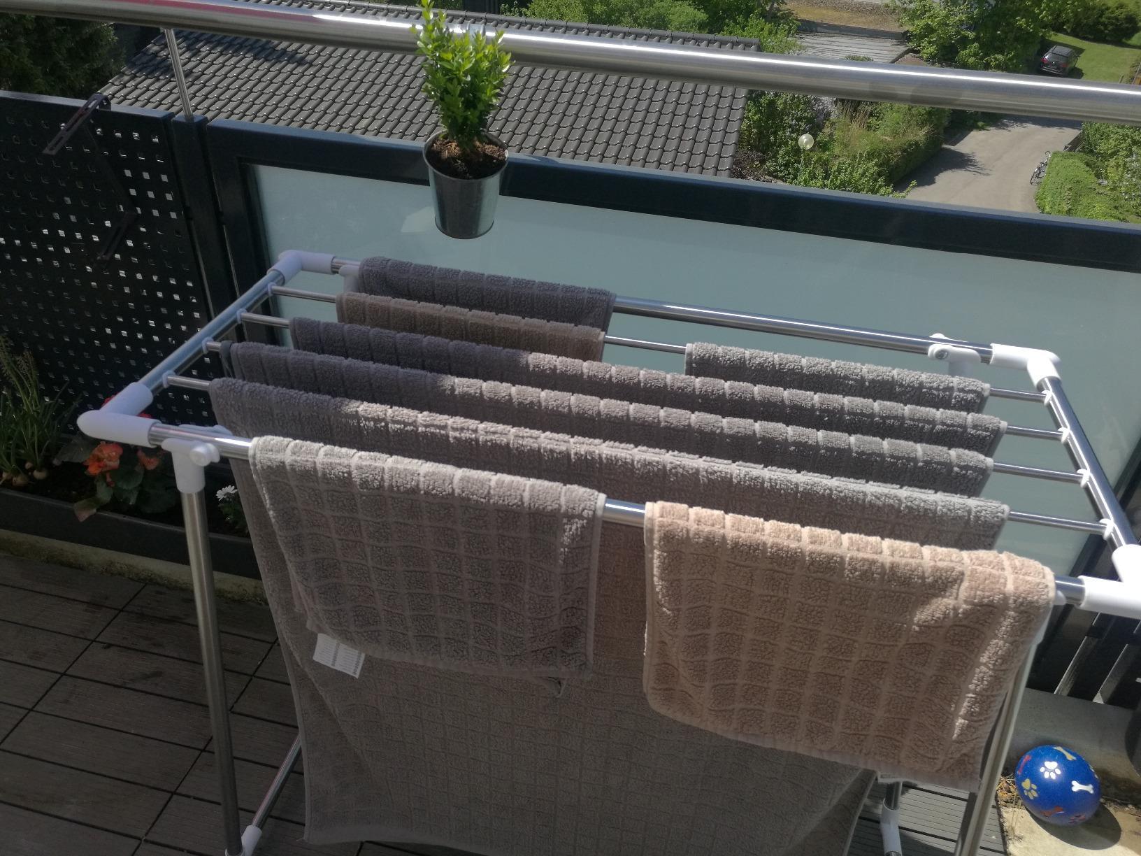 Wenko Profi Single stendibiancheria 5,5 m acciaio