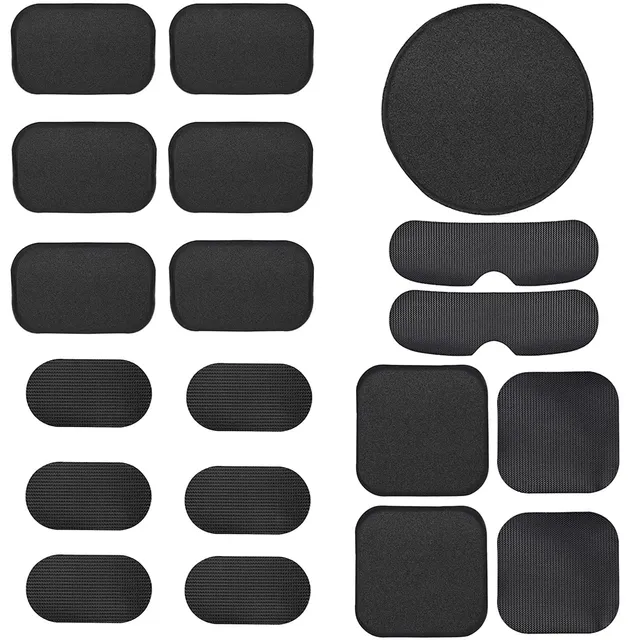 Lxoraziy cuscinetti casco EVA 19 pezzi nero