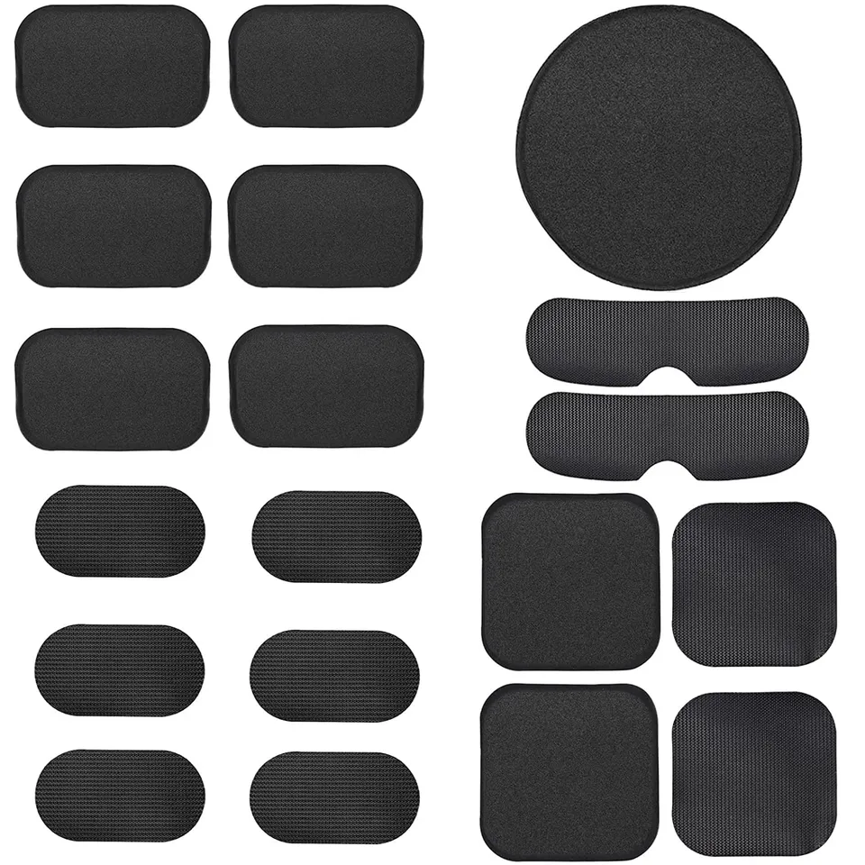 Lxoraziy cuscinetti casco EVA 19 pezzi nero