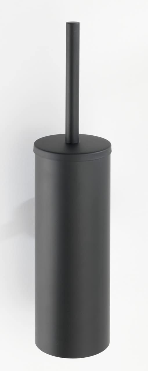 Wenko Bosio set toilette nero opaco acciaio