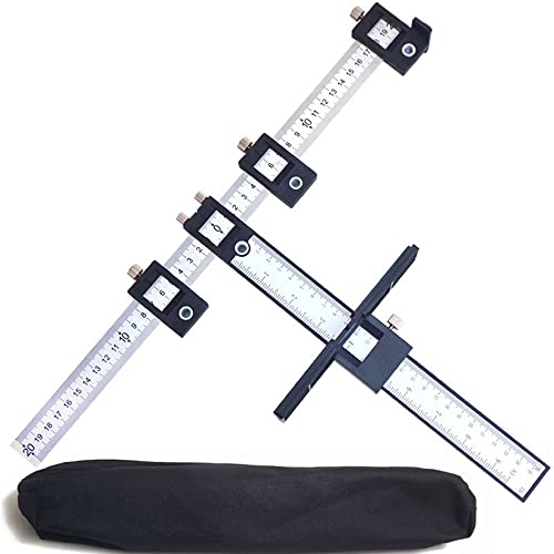 Lxoraziy dima foratura maniglie 410 mm alluminio