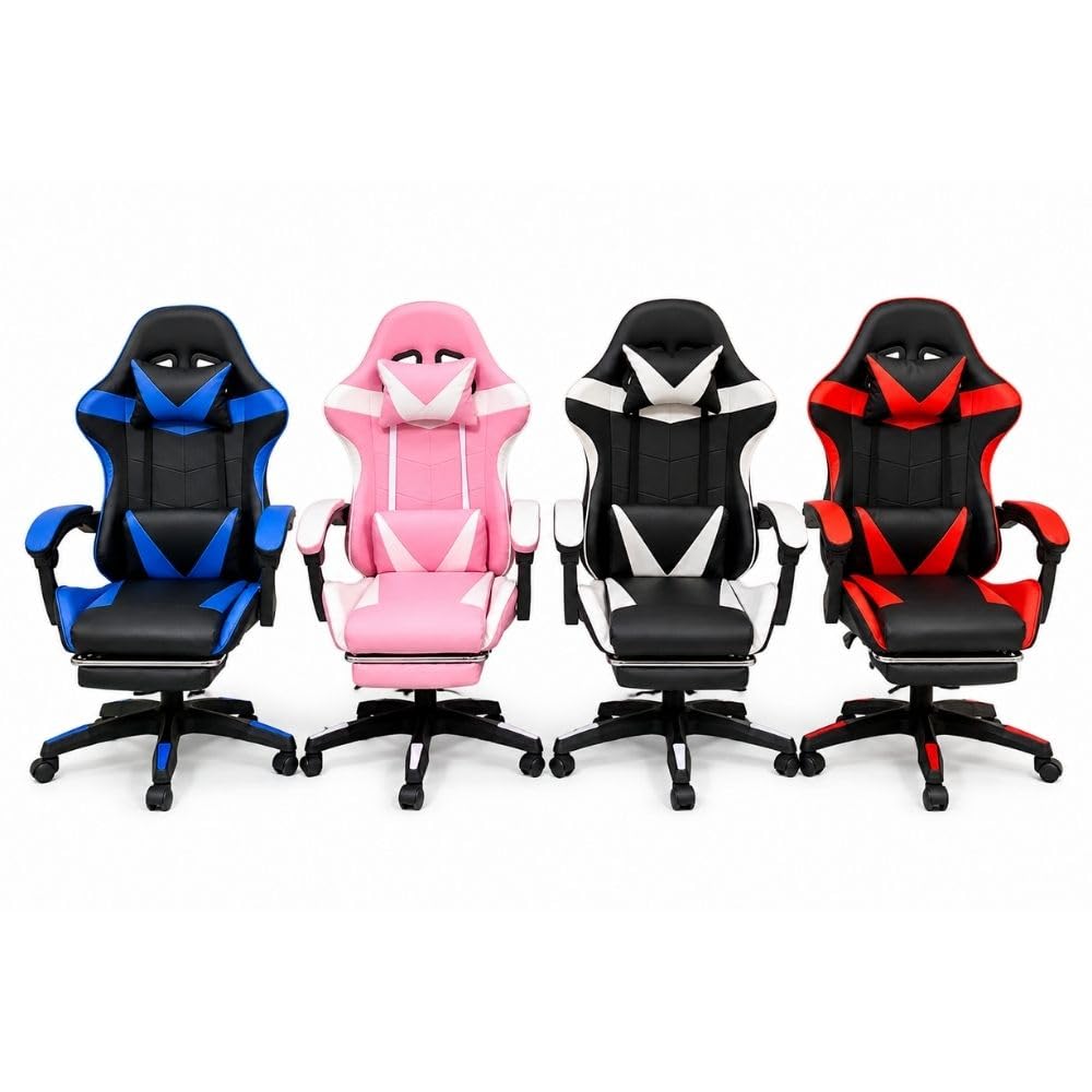 Cecaro Group Sedia Gaming Rosso Nero Reclinabile 150 kg