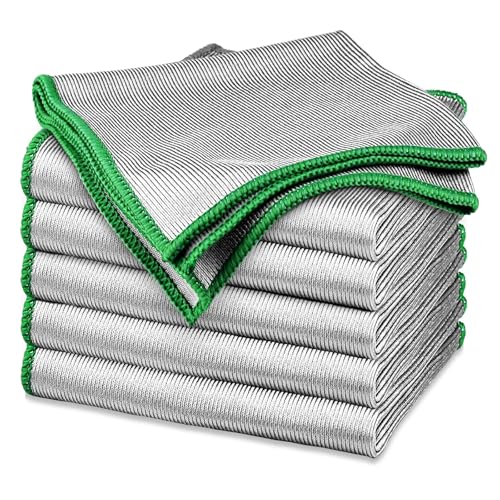 Quelcc Magici Panni Microfibra 30x30 cm 6 Pezzi Anti Aloni