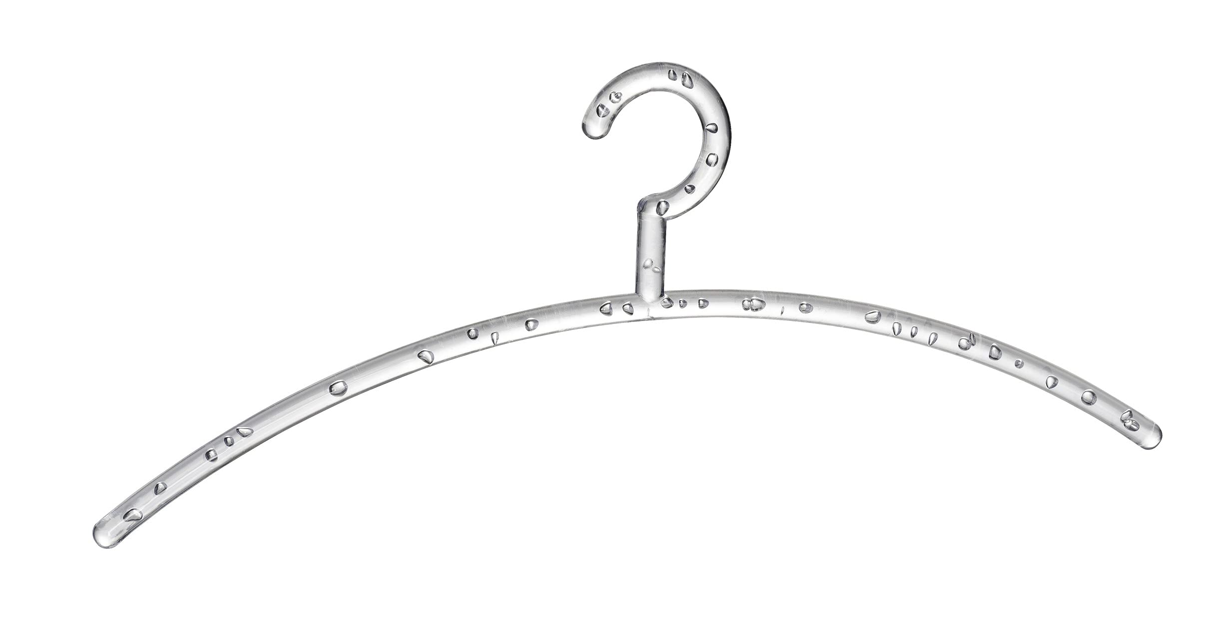 WENKO Bubble grucce appendiabiti trasparente 5 pezzi