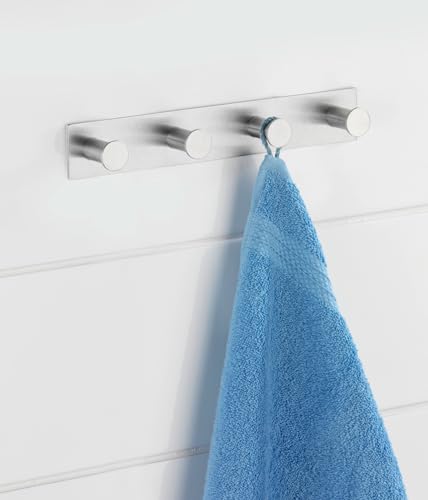 Wenko Strip Celano Quadro appendiabiti 4 ganci acciaio