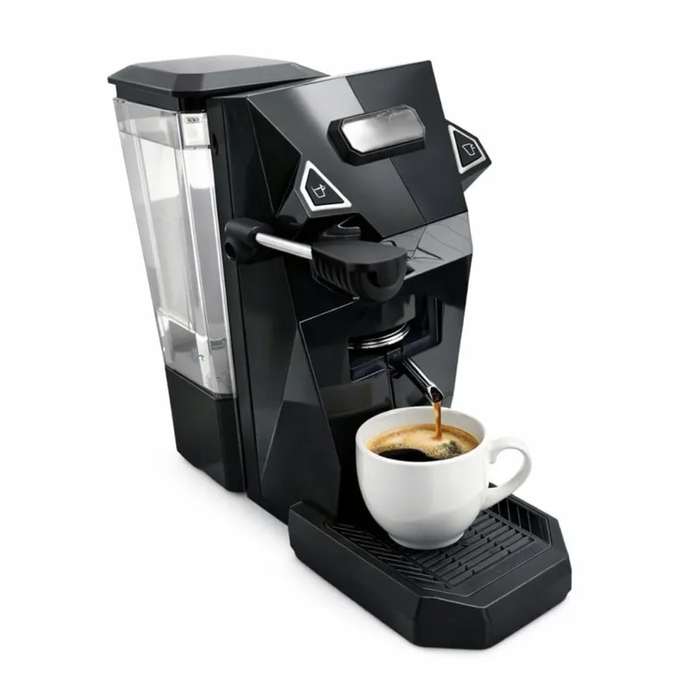Cecaro Group 550W Macchina Caffè Cialde 1L Nera 20 Bar