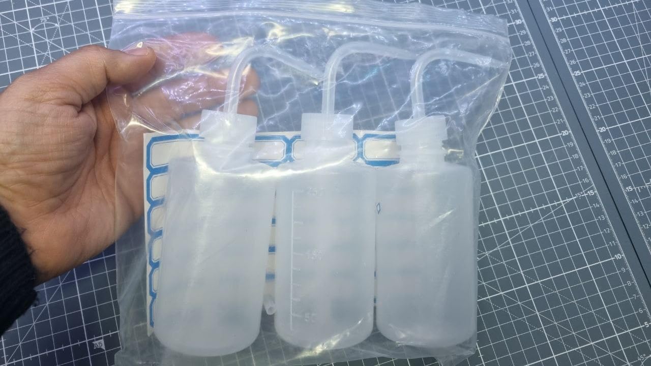 Quelcc Flaconi Spremere 250 ml 3 Pezzi con Imbuti