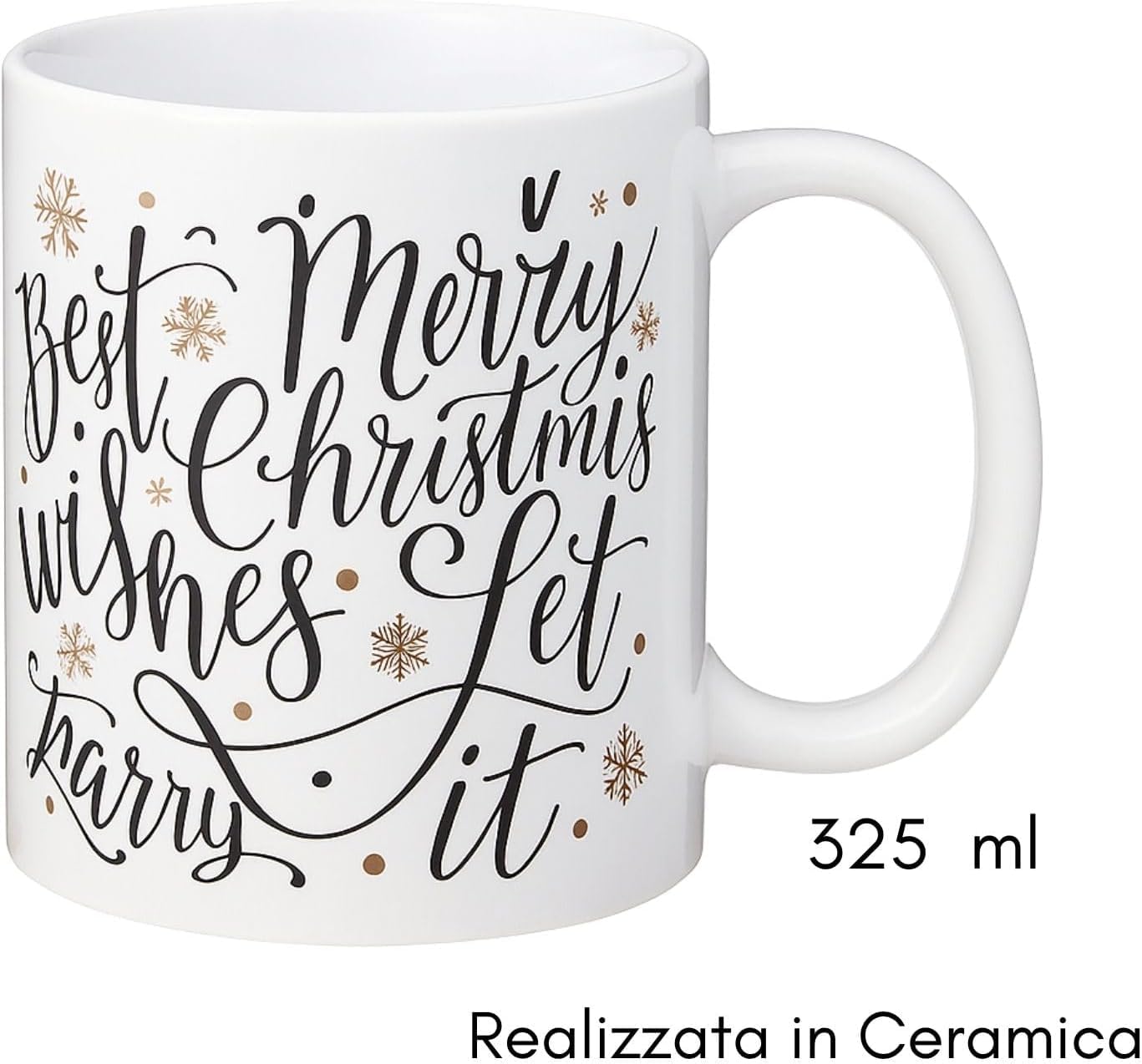 Cecaro Group Set 2 Mug Natalizie 325 ml Albero di Natale