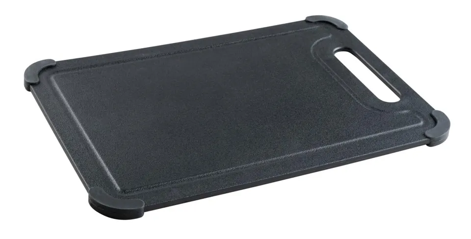 Wenko Black Outdoor Kitchen Peet tagliere nero antiscivolo