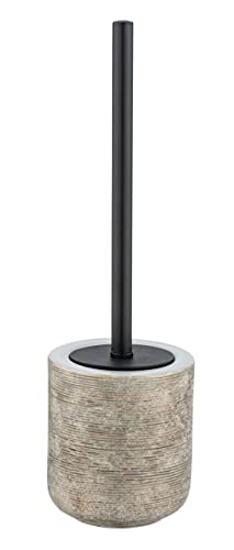 Wenko Fedio Portascopino WC Ceramica Oro 11,5x39,5 cm