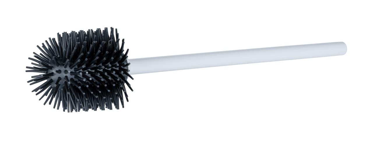 Wenko Spazzola WC Silicone Ricambio Bianca 35 cm Antibatterica