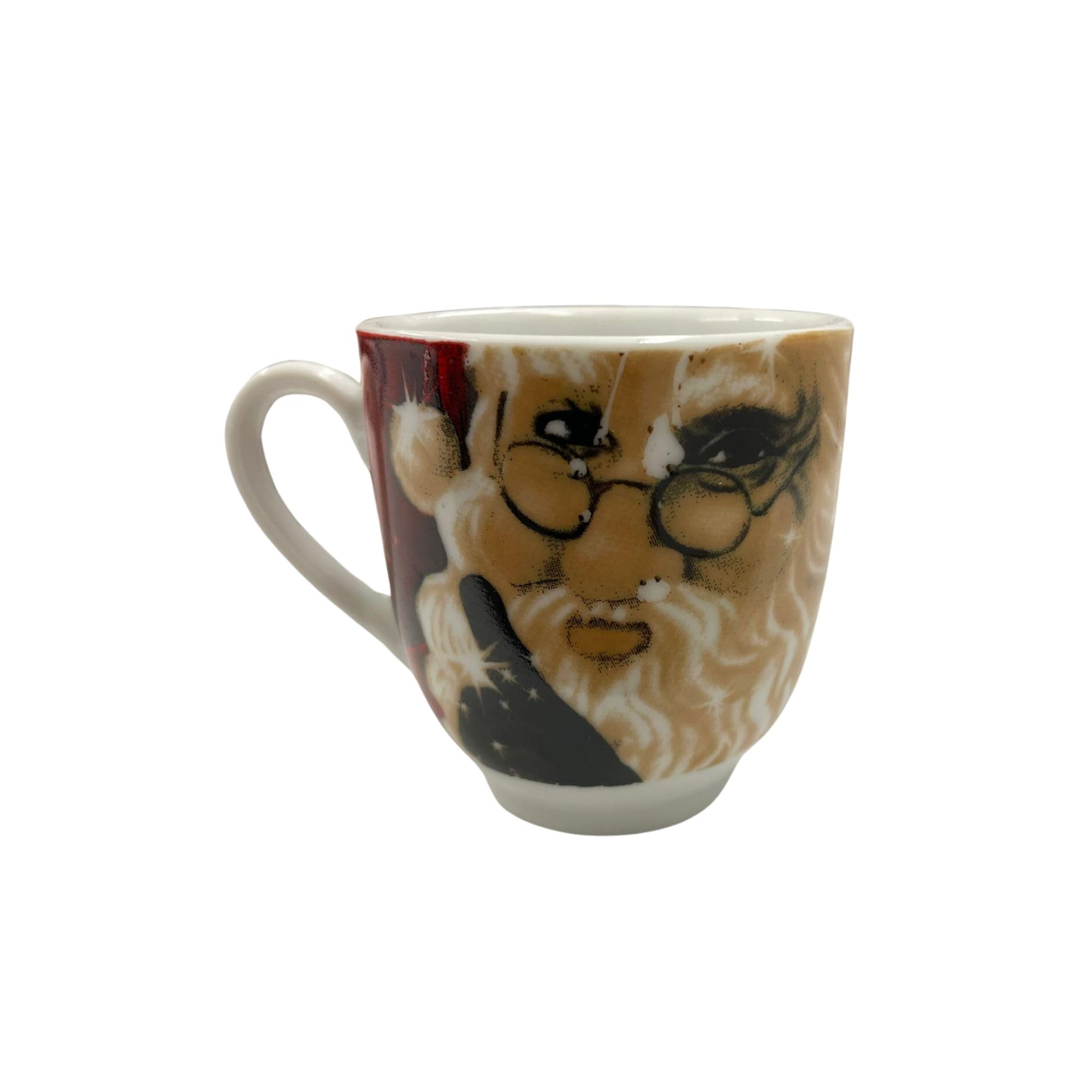Cecaro Group Set 6 Tazzine Natalizie Ceramica Babbo Natale