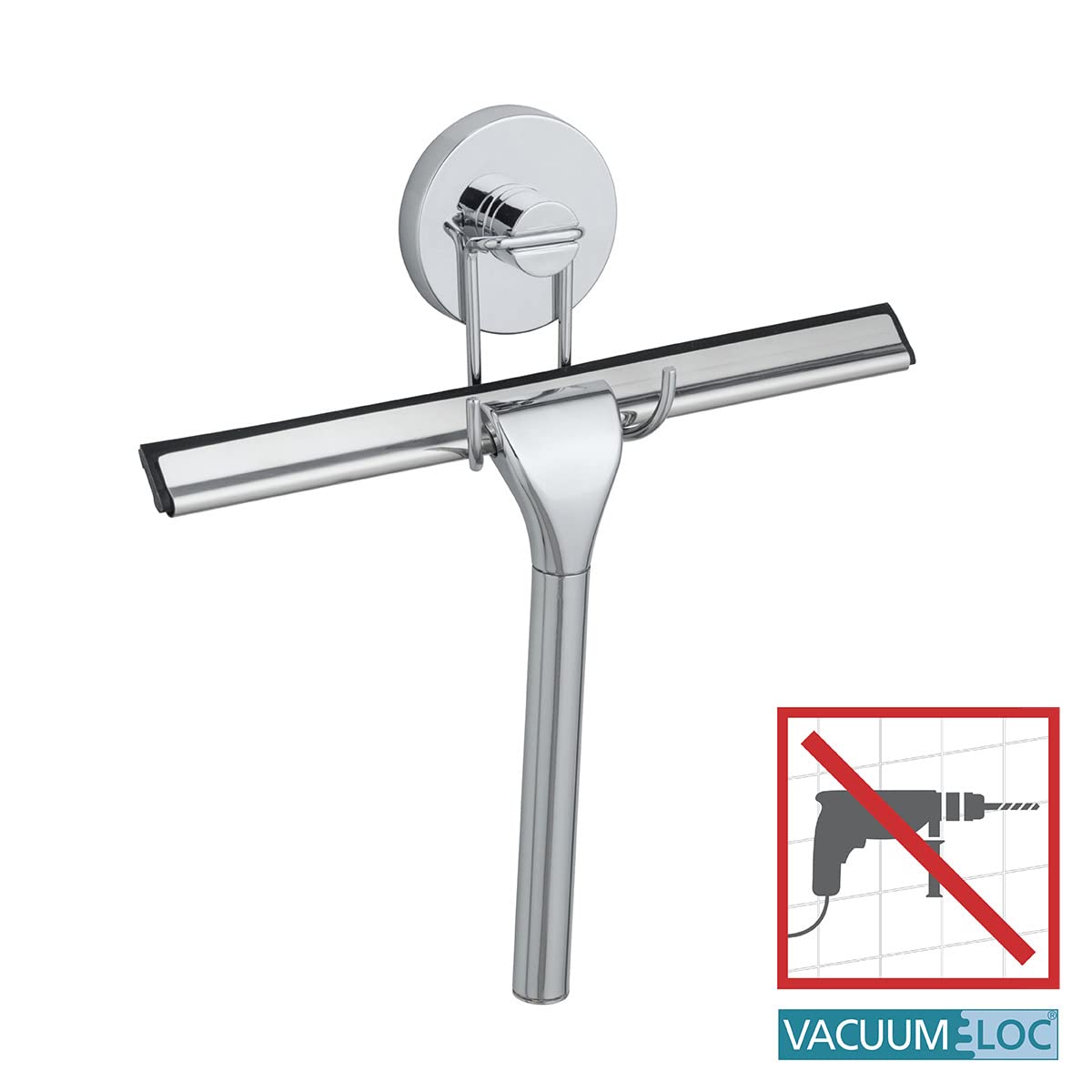 Wenko Vacuum-Loc fissaggio a ventosa cromo senza forare