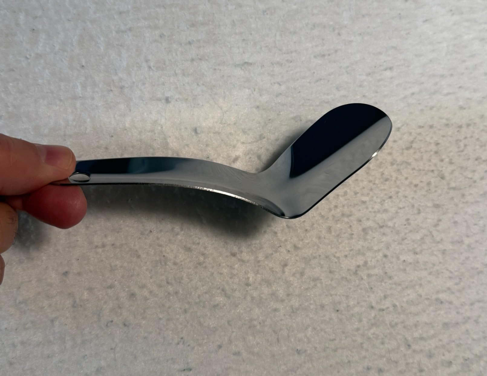 Quelcc calzascarpe metallo acciaio inox 16 cm