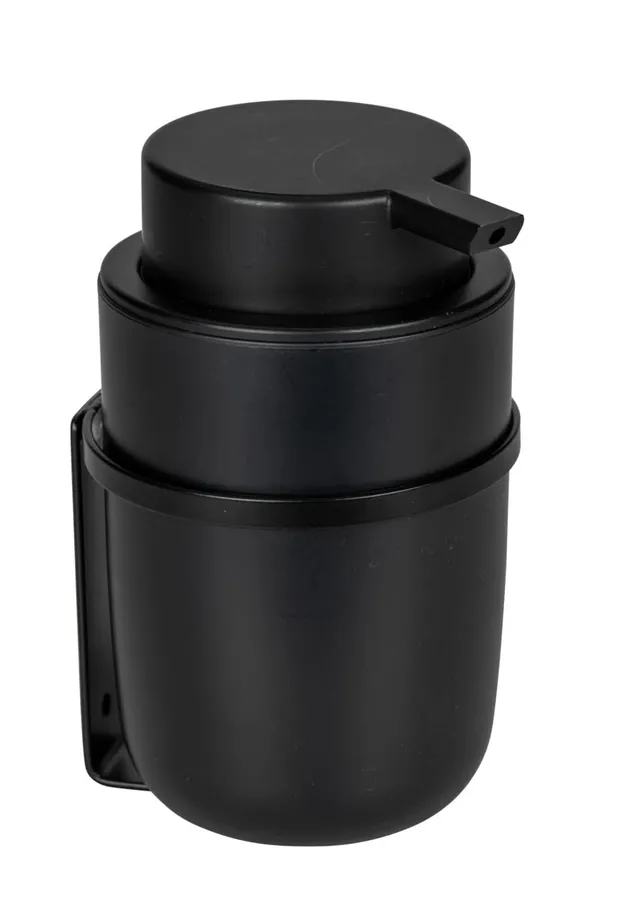 Wenko Turbo-Loc Carpino Dispenser Sapone Nero 250 ml