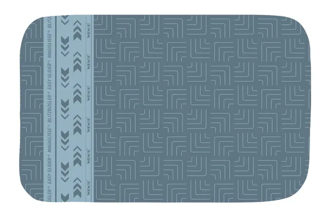 Wenko asciugamano cotone blu 65x130 cm