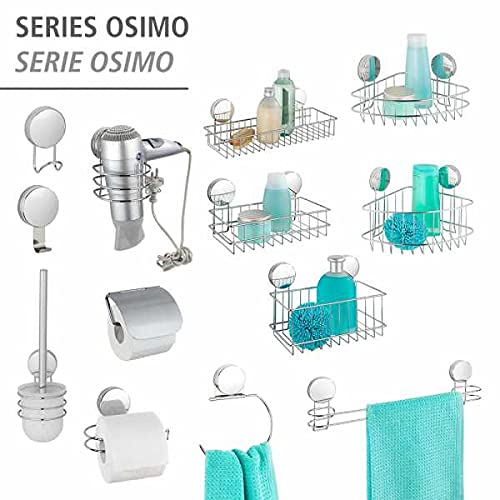 Wenko Osimo Static-Loc Plus gancio acciaio 10 kg