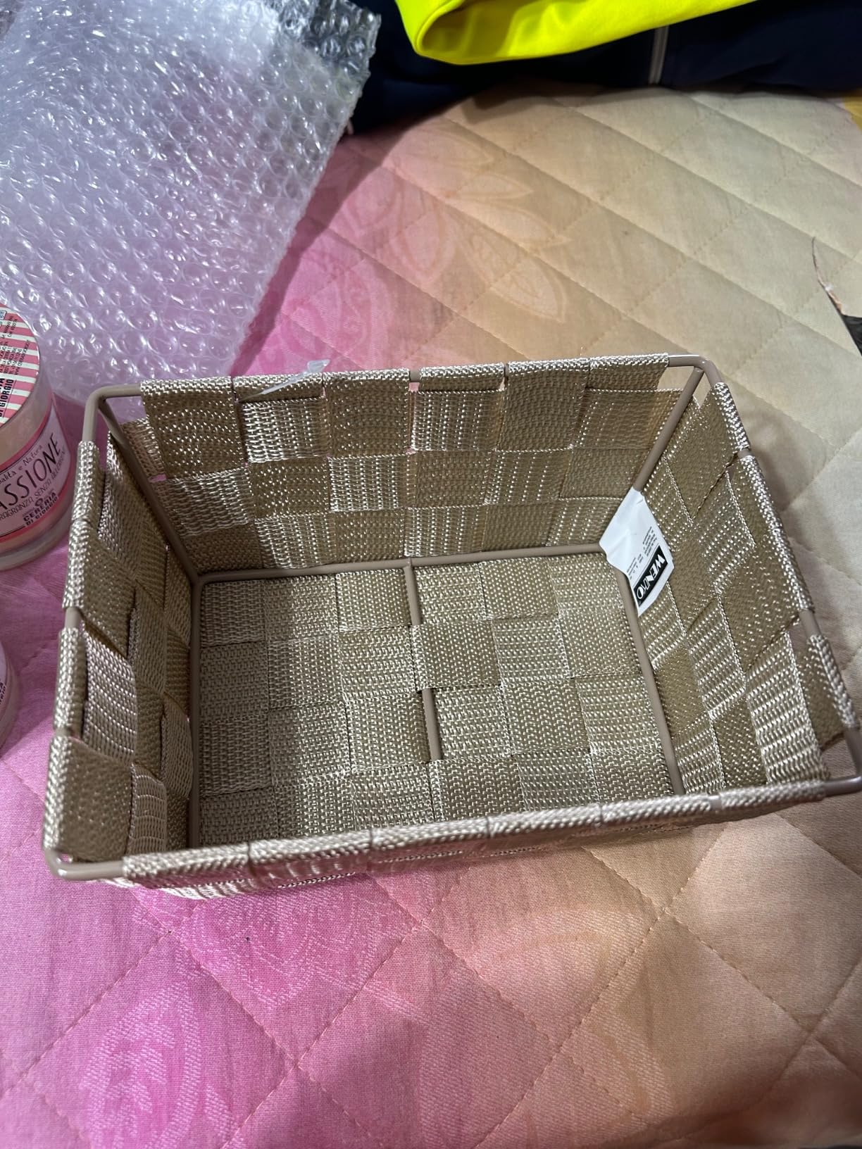 Wenko Adria 20360100 Mini cestino nero 14x9x19 plastica